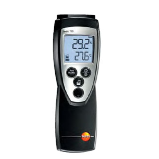 Pt100 실험실용 온도계 testo 720