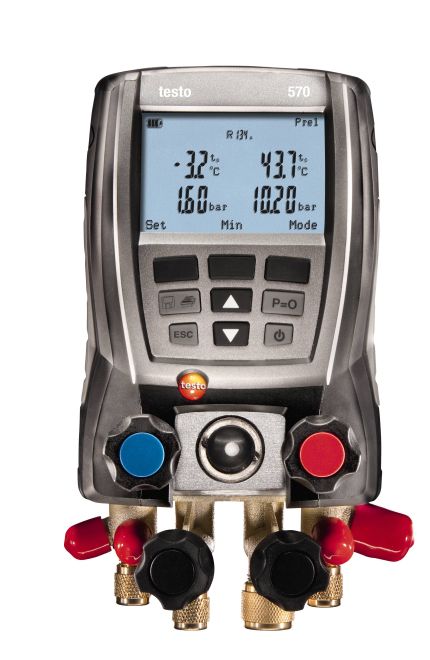 디지털 매니폴드 게이지 testo 570-1 세트