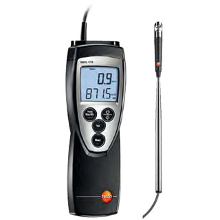 16mm 베인 풍속계 testo 416
